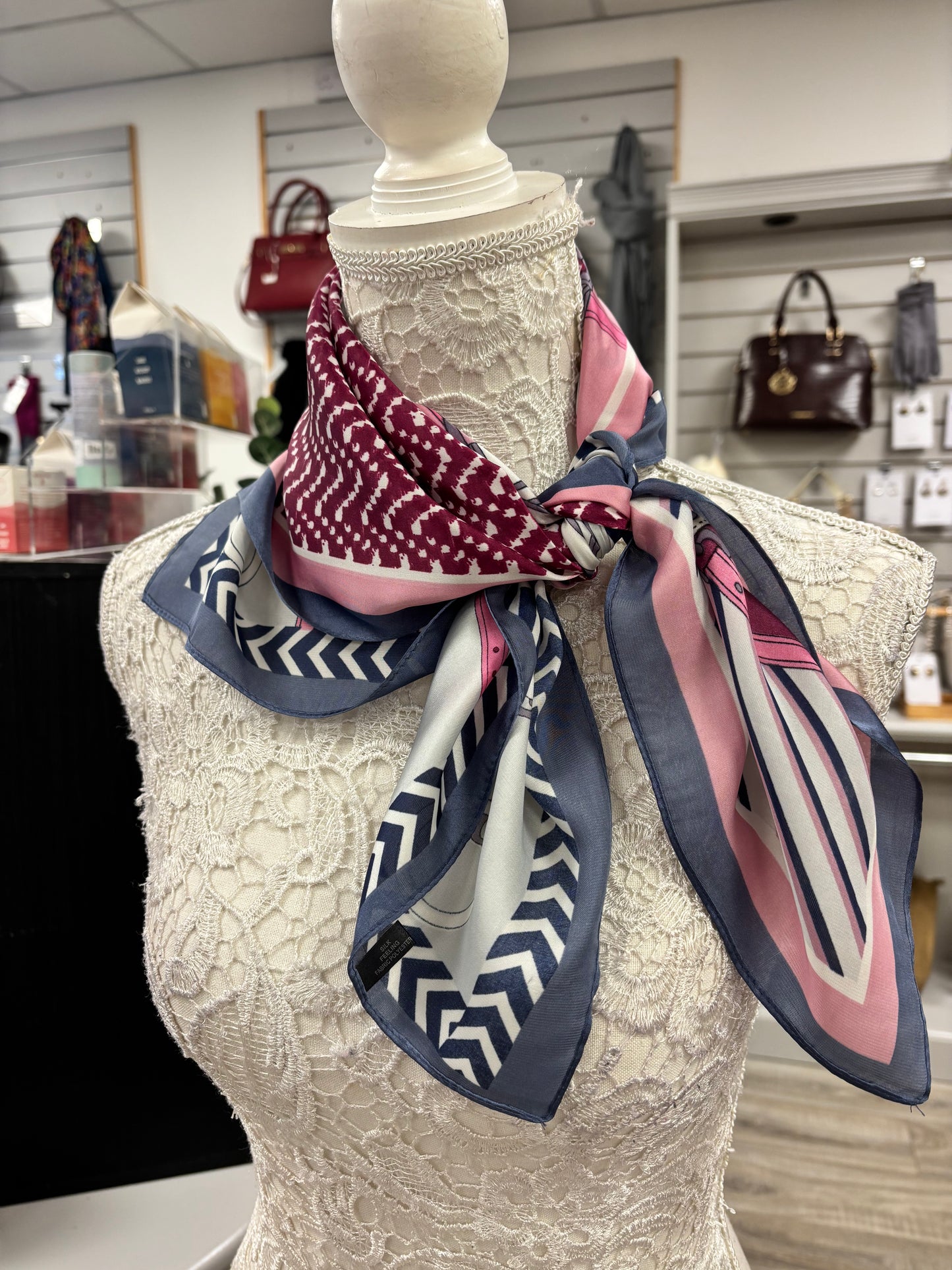 Neck scarves- over 20 variations in the drop down menu