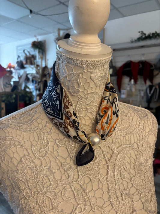 Josie floral print scarf