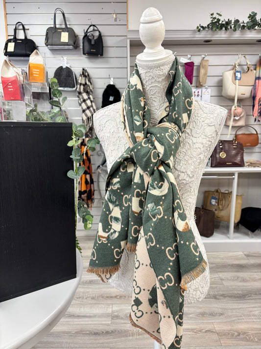 Gina designer inspired scarf