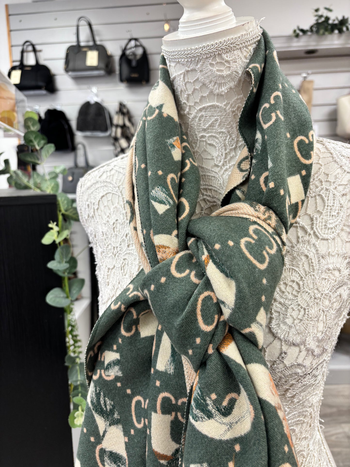 Gina designer inspired scarf