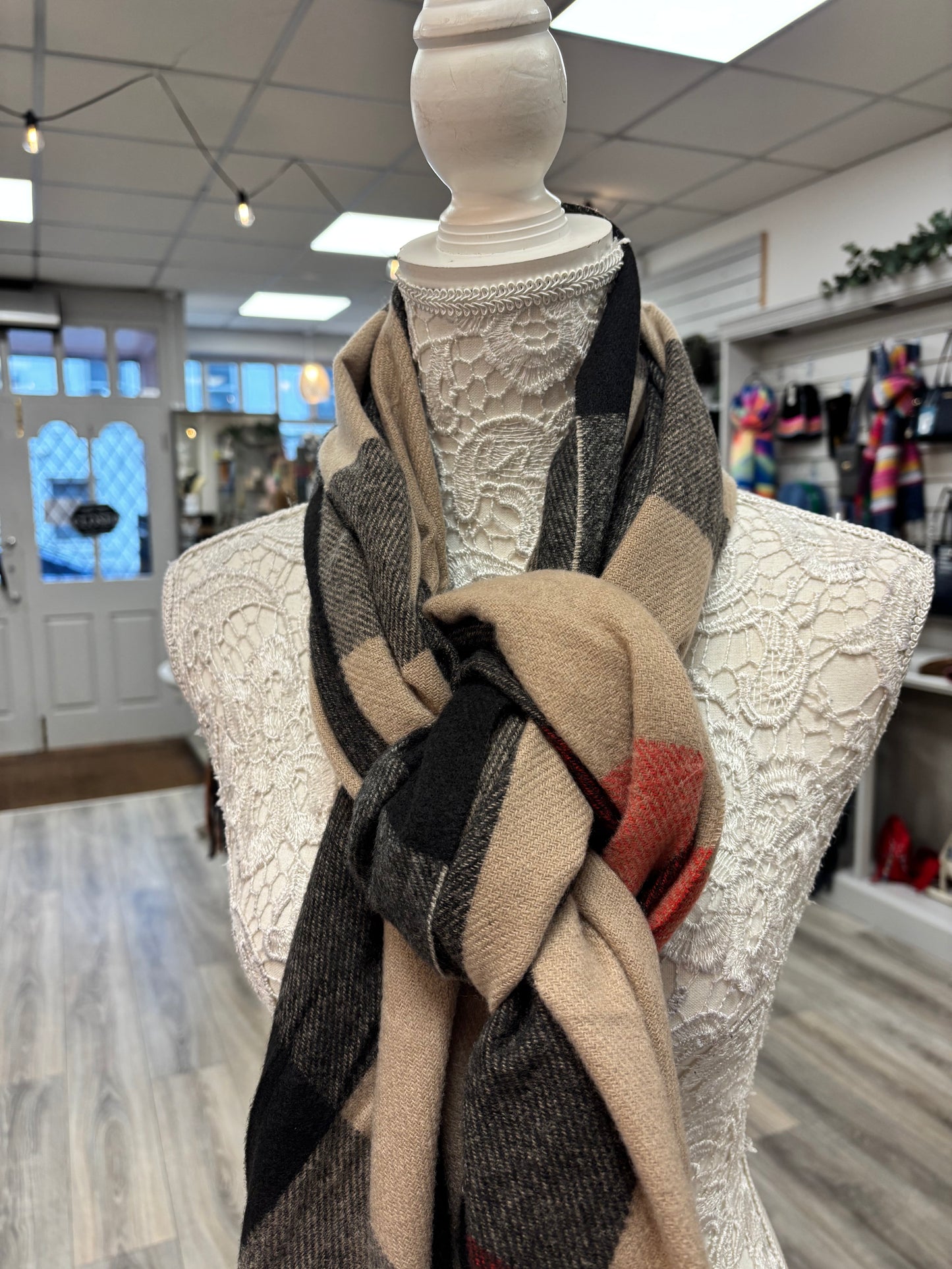Betsy Burberry inspired scarf