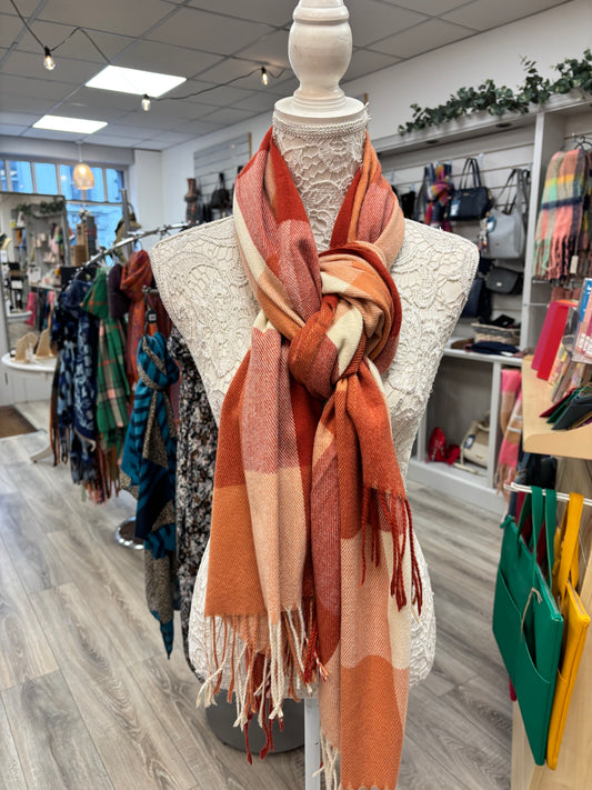 Sheena checked scarf