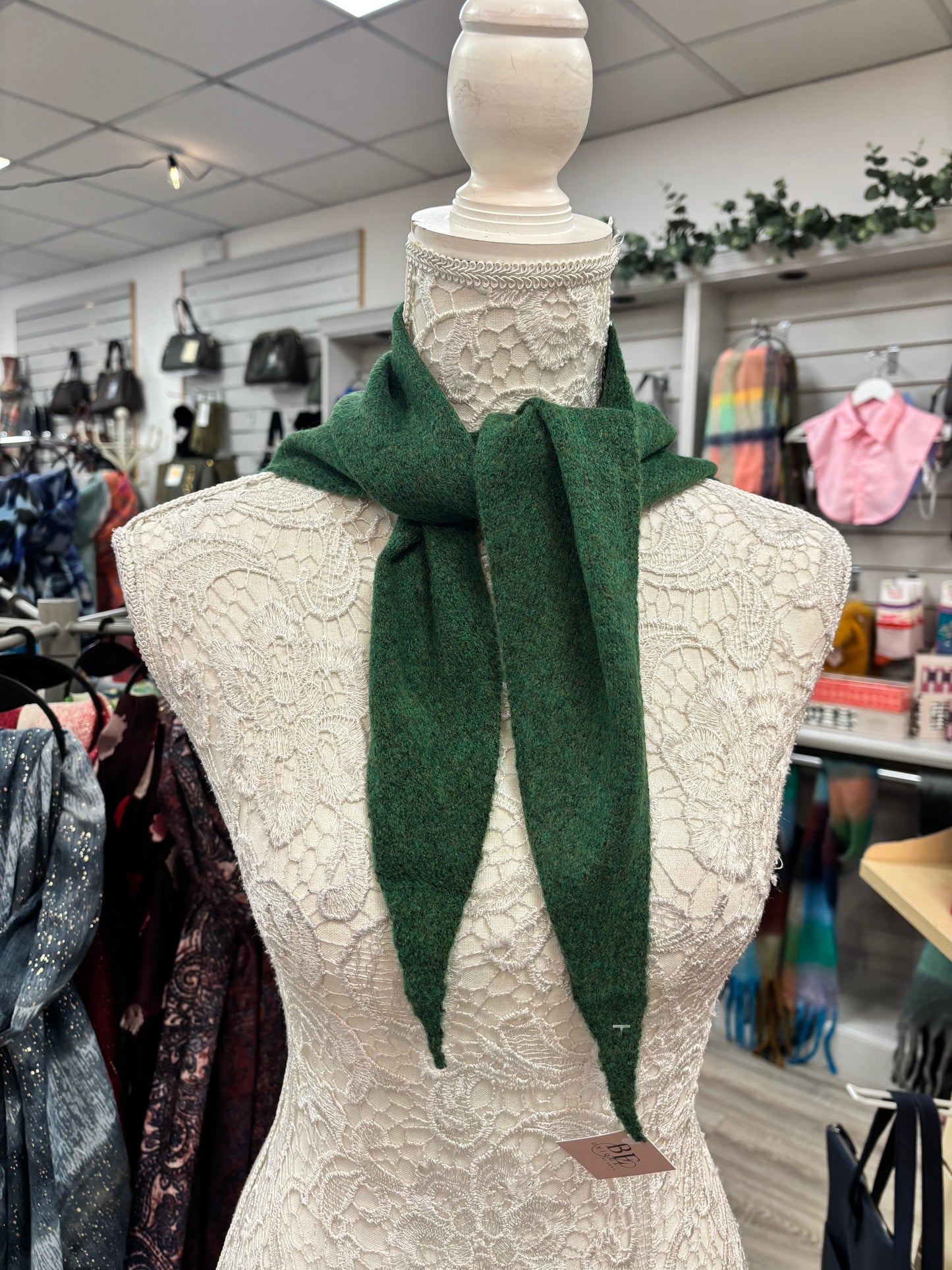 Dinah fine knit neck scarf