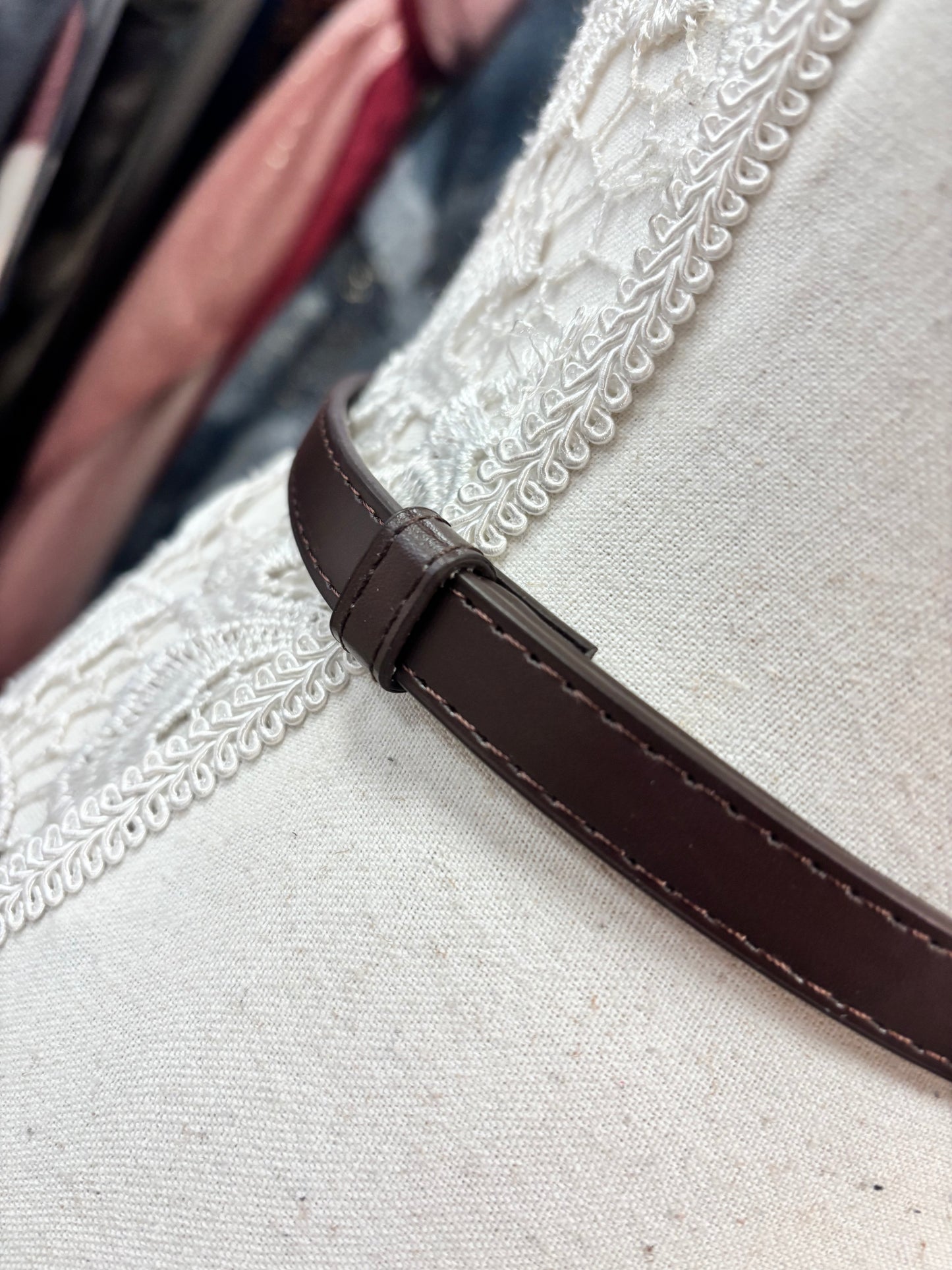 Shell buckle belt