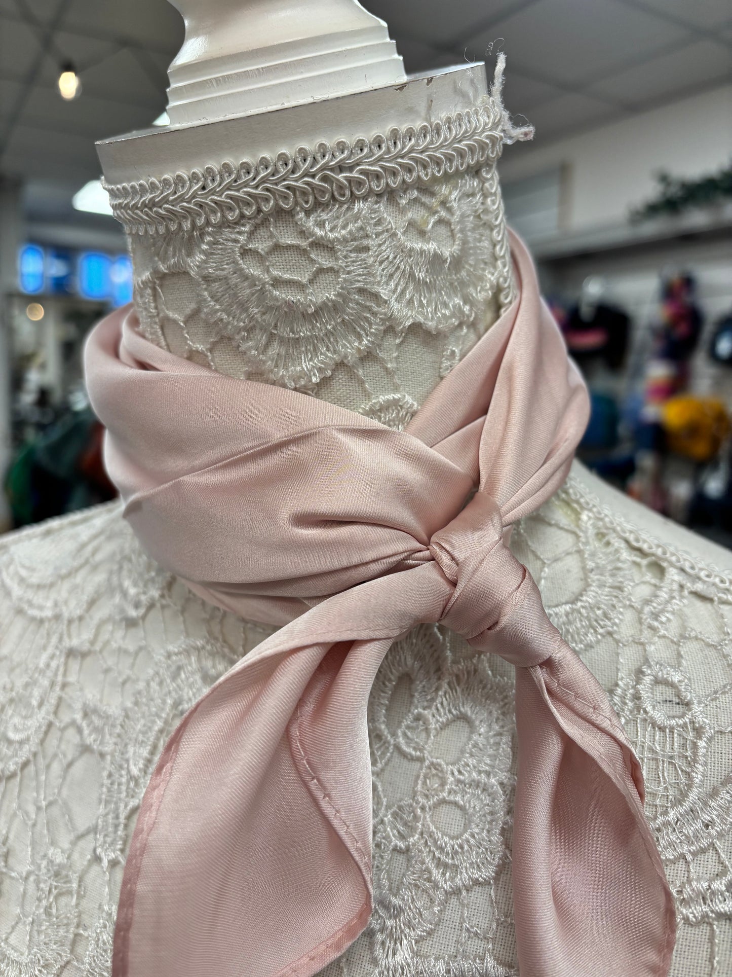 Kali Solid Color Silk Square Scarf