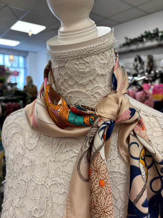 Safari neck scarf