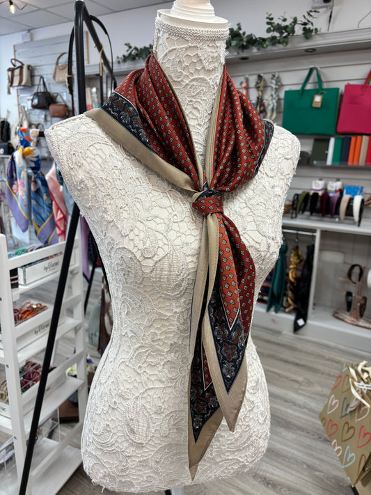 Florence triangle scarf