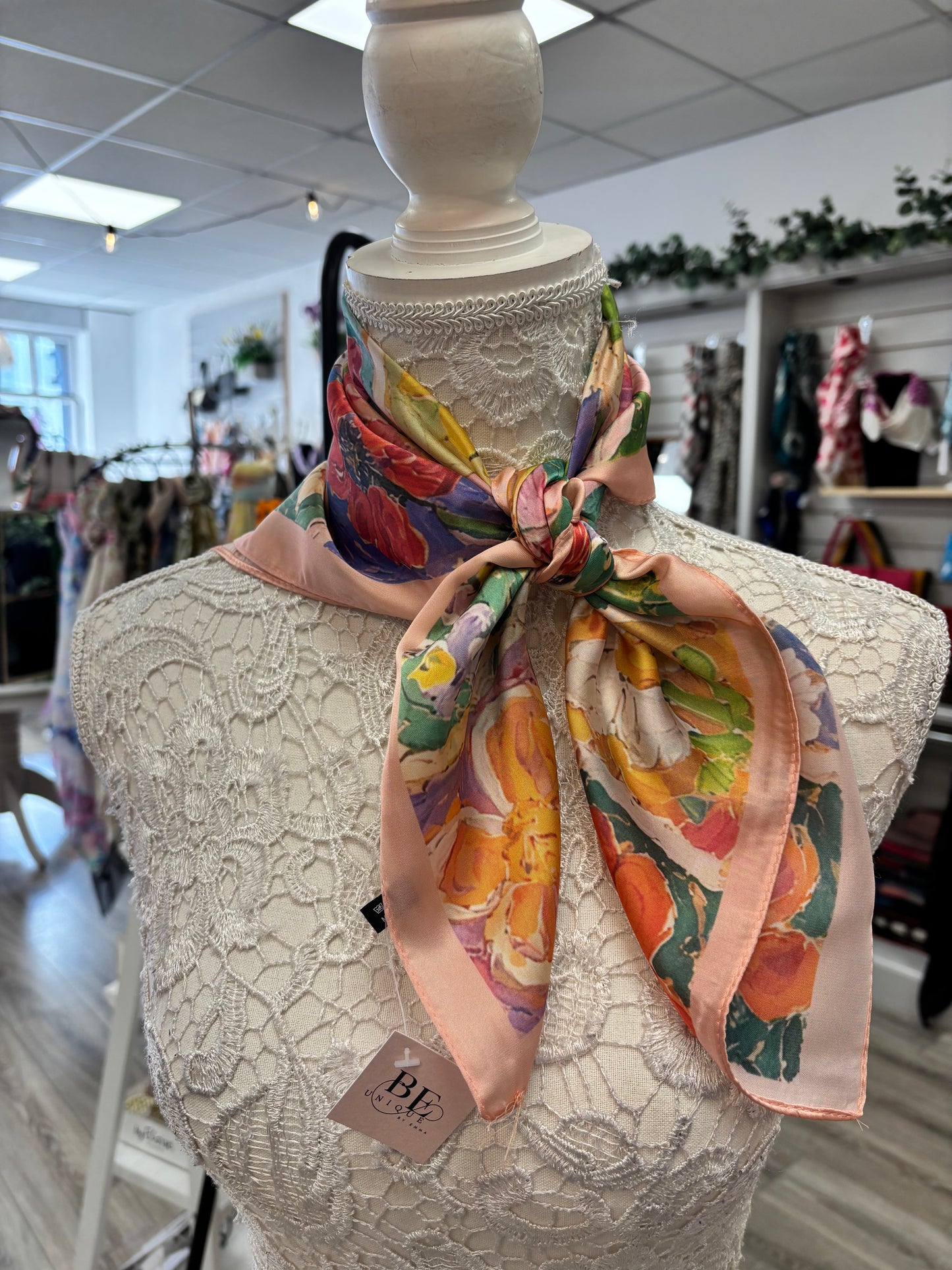 Posie neck scarf