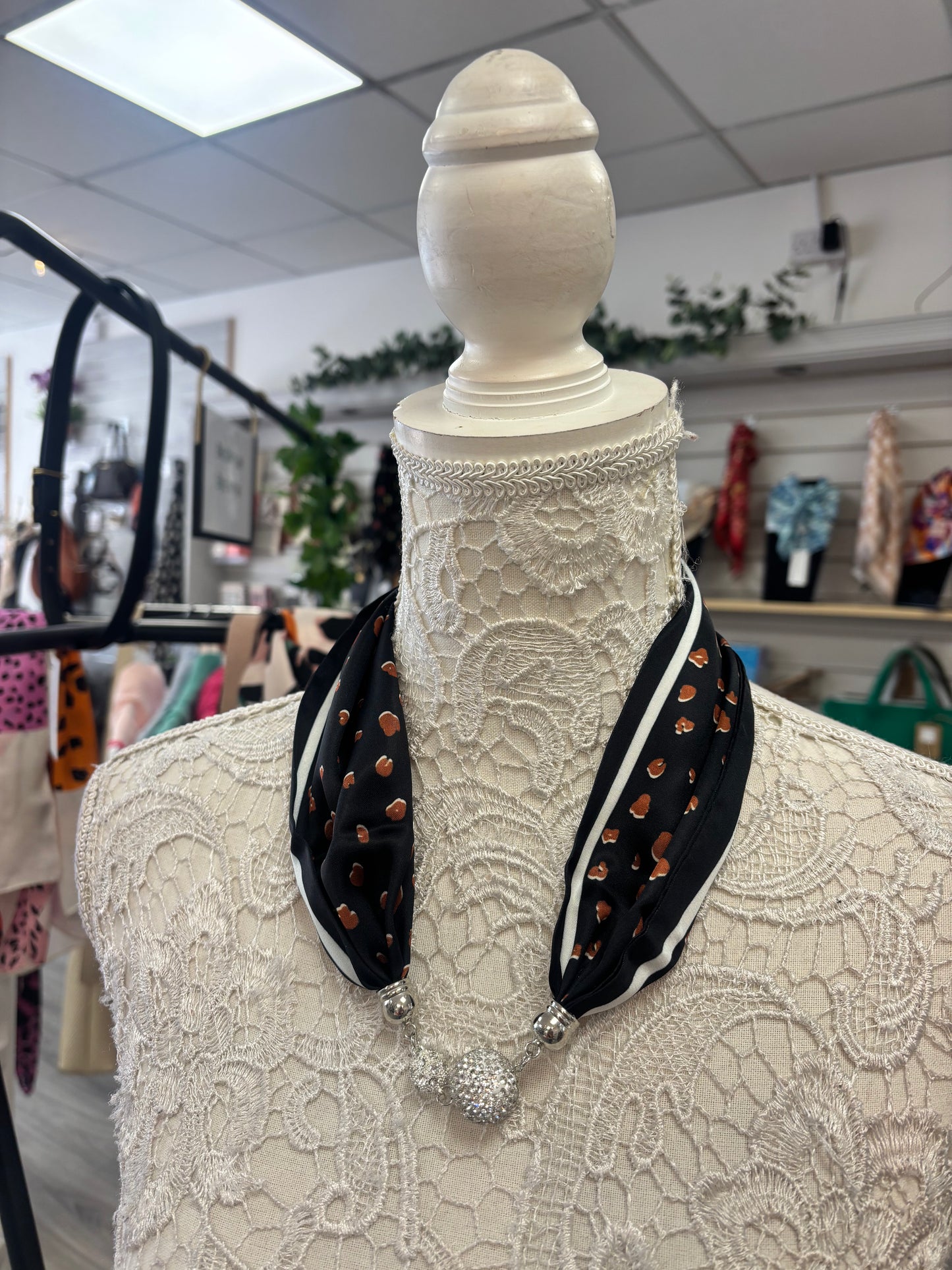 Jules diamanté necklace/ scarf