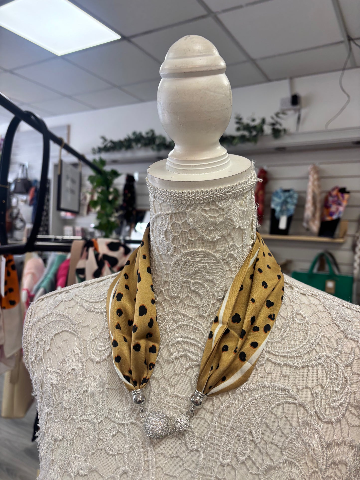 Jules diamanté necklace/ scarf