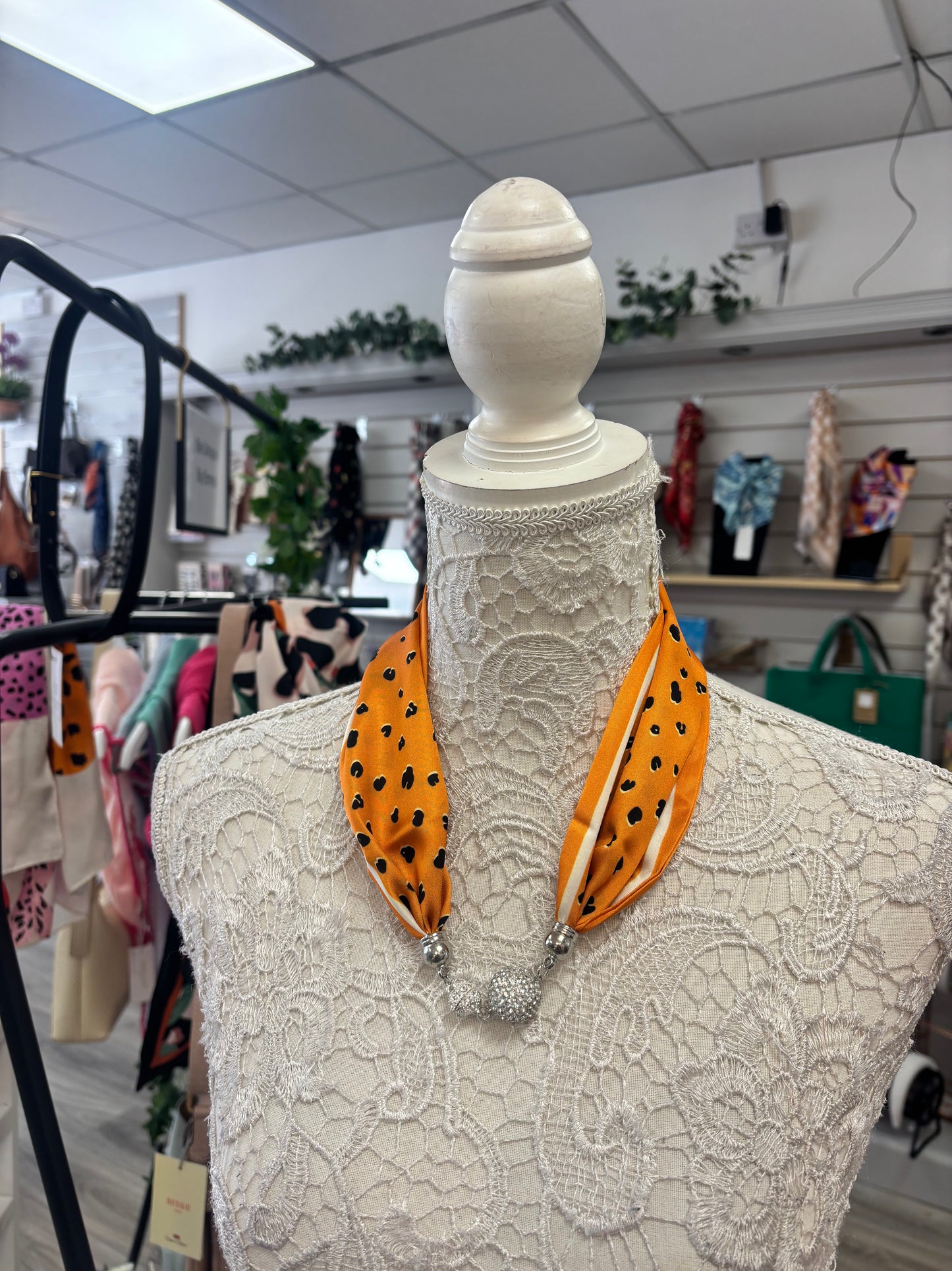 Jules diamanté necklace/ scarf