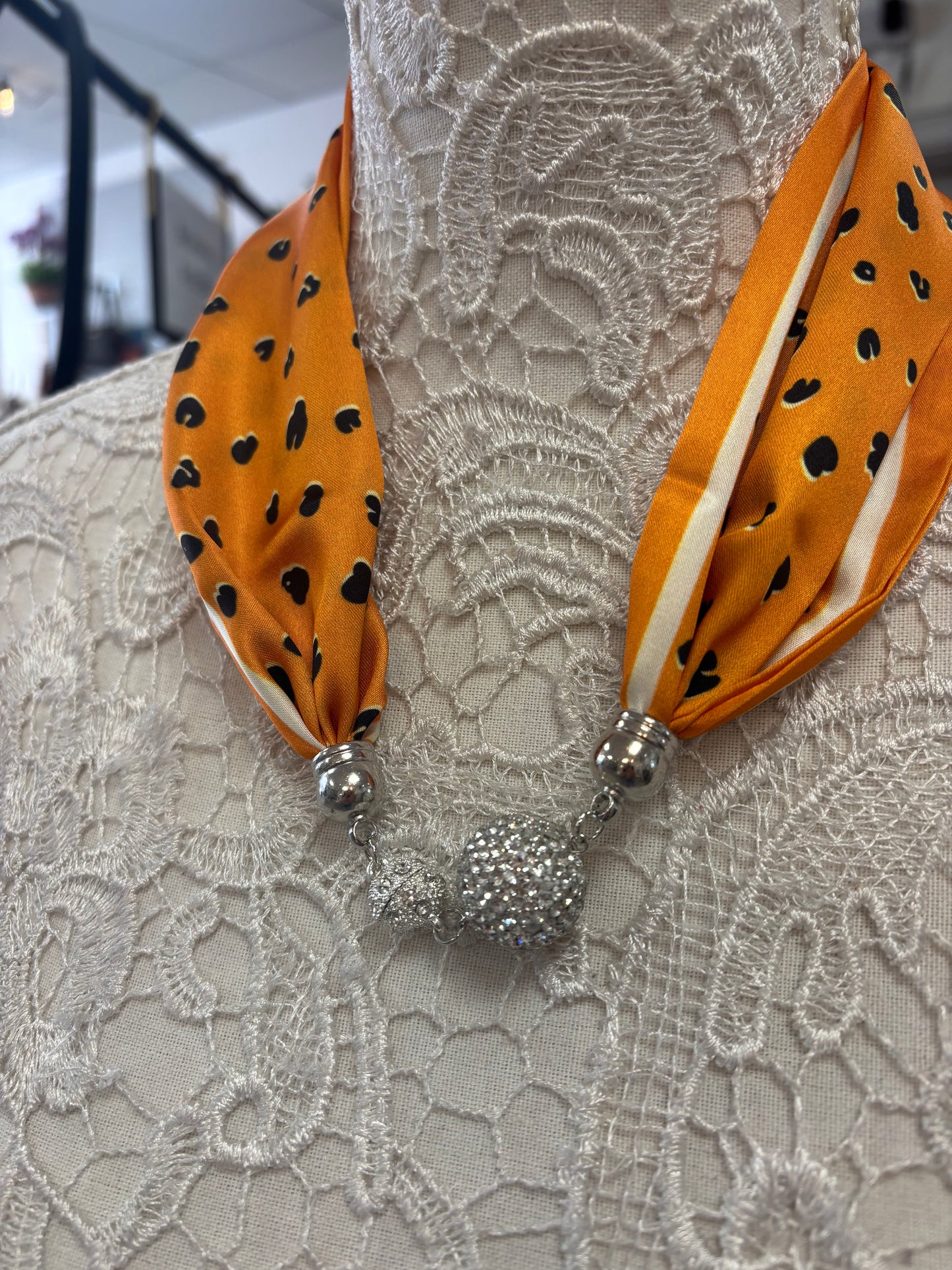 Jules diamanté necklace/ scarf