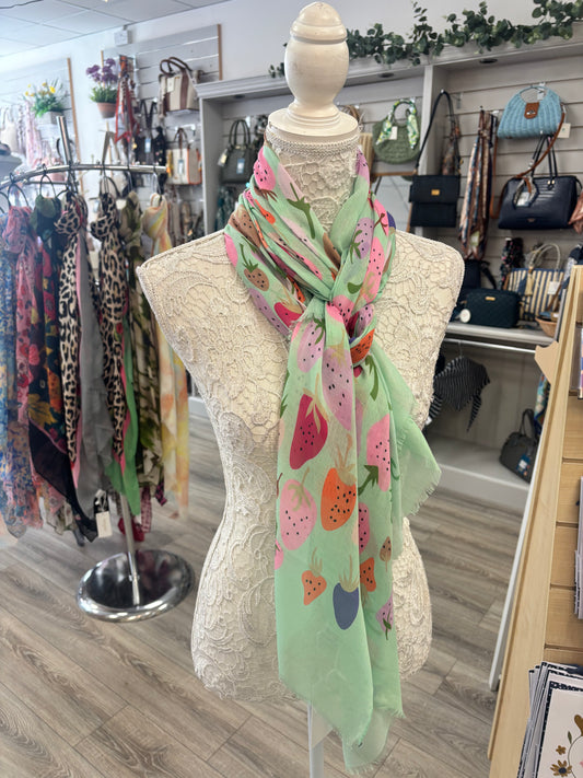 Strawberry scarf
