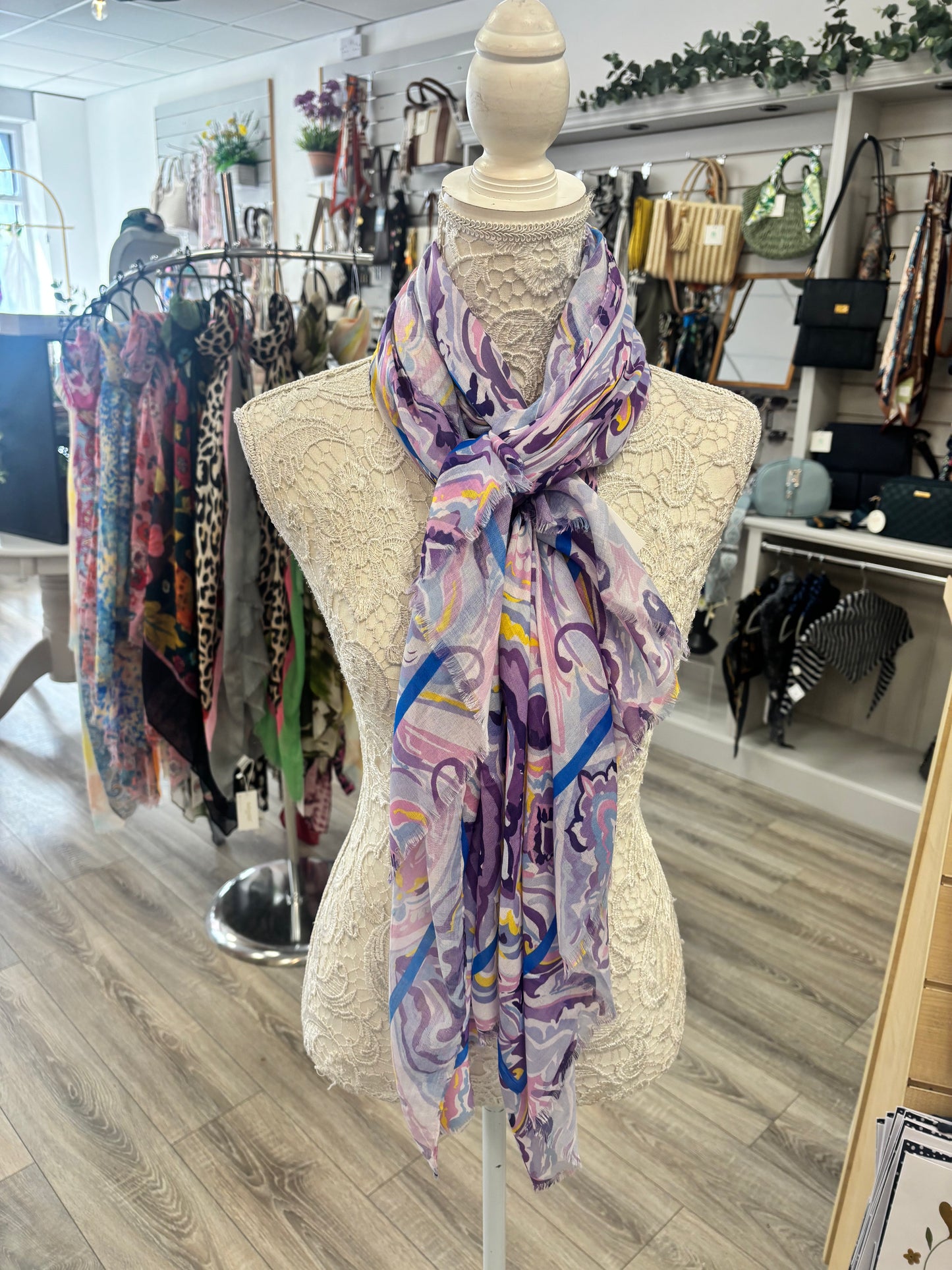 Mabel print scarf