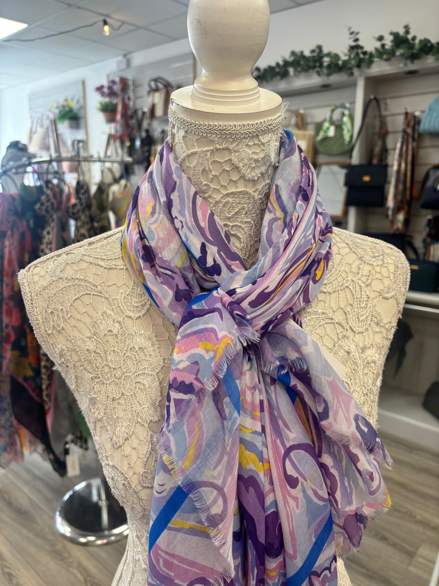 Mabel print scarf