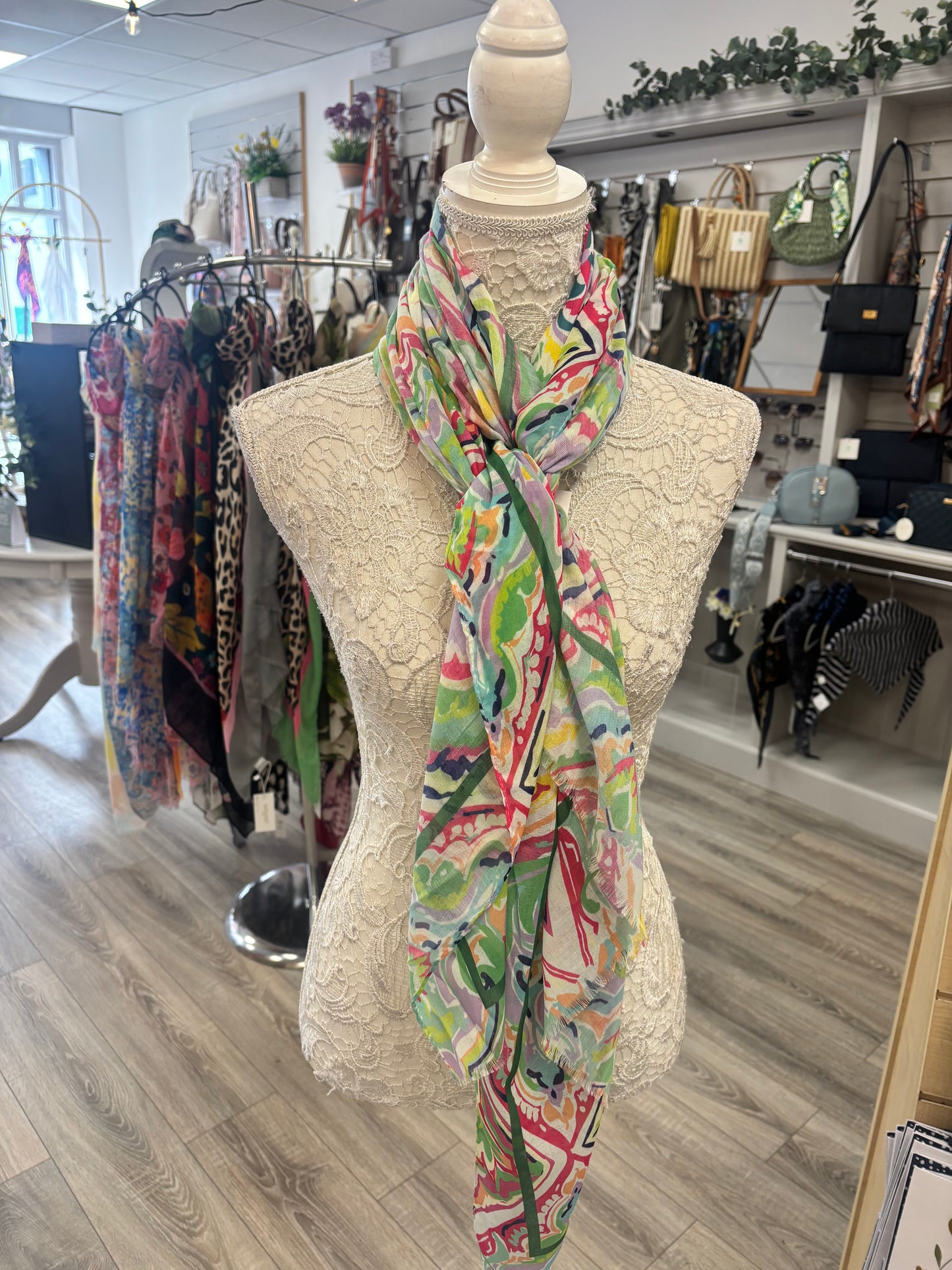Mabel print scarf
