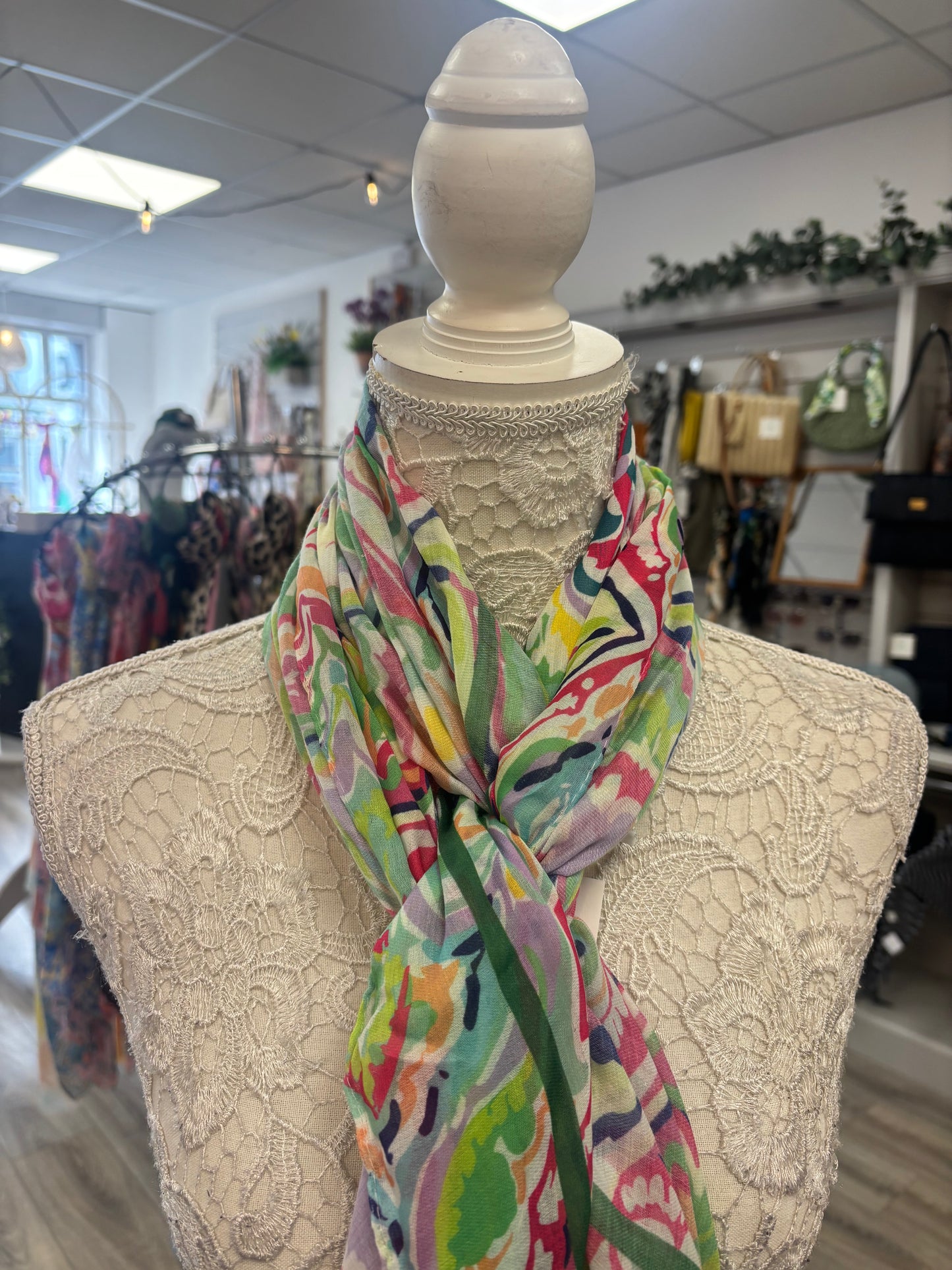 Mabel print scarf