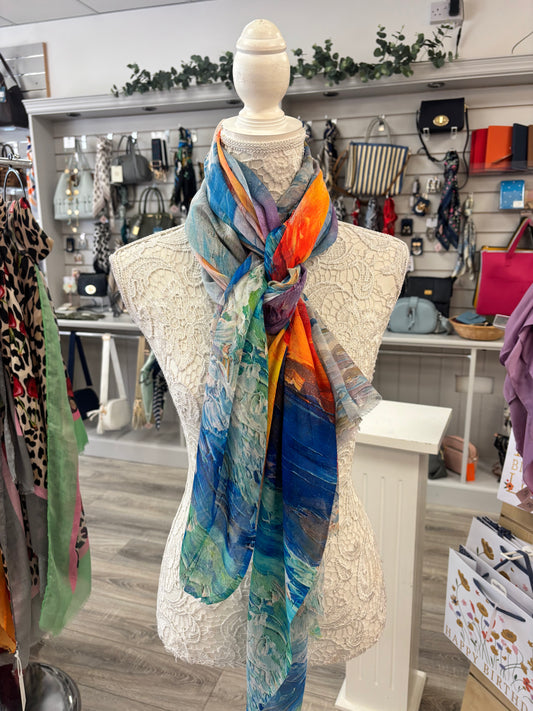 Sunset scarf