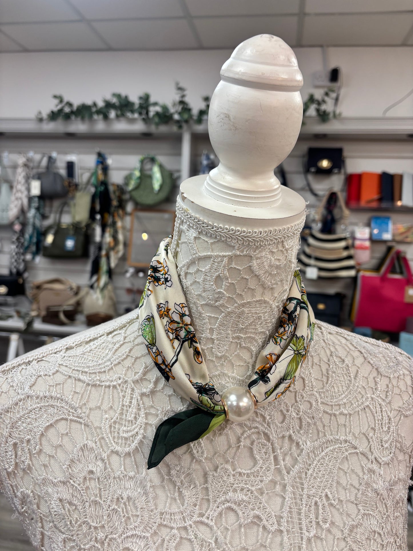 Ella butterfly magnetic scarf