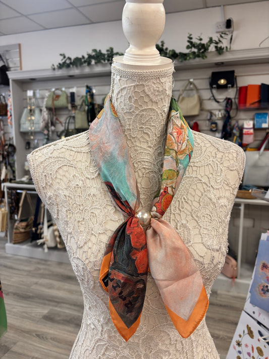 Maxine pearl scarf