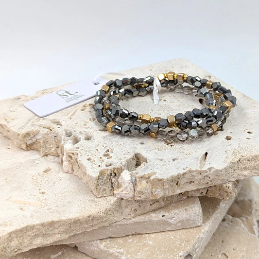 Rita bracelet stack