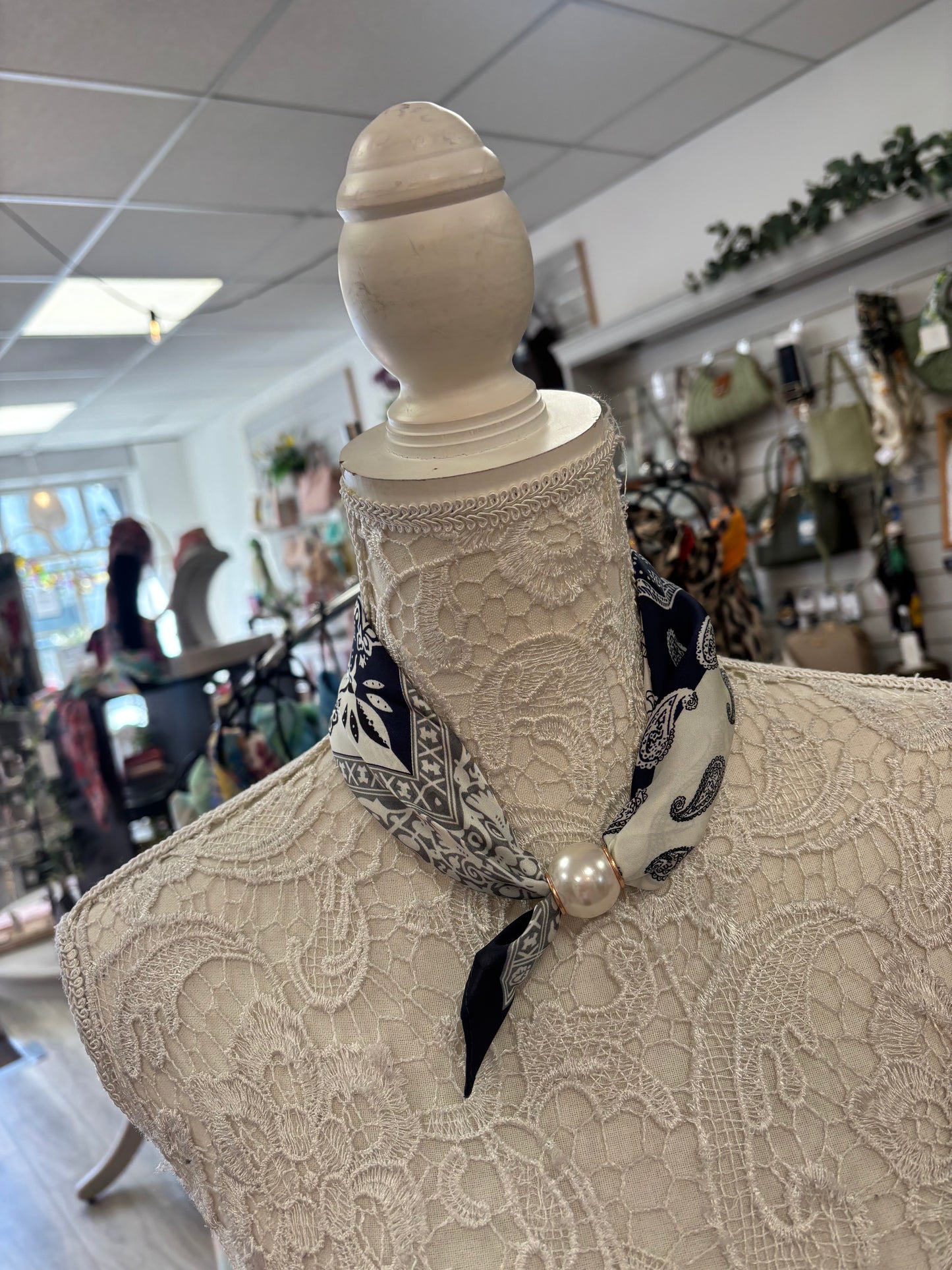 Esme pearl scarf