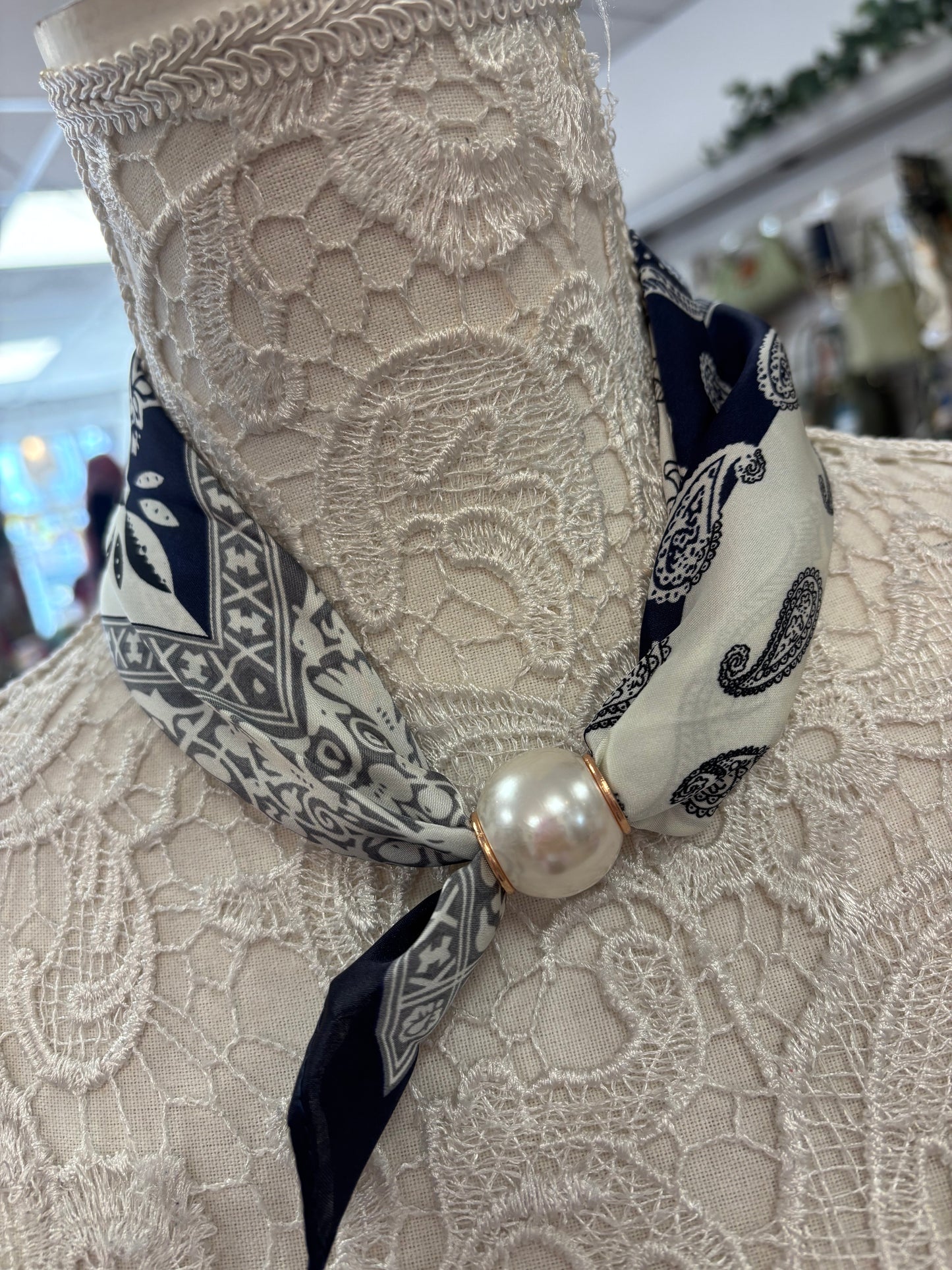 Esme pearl scarf