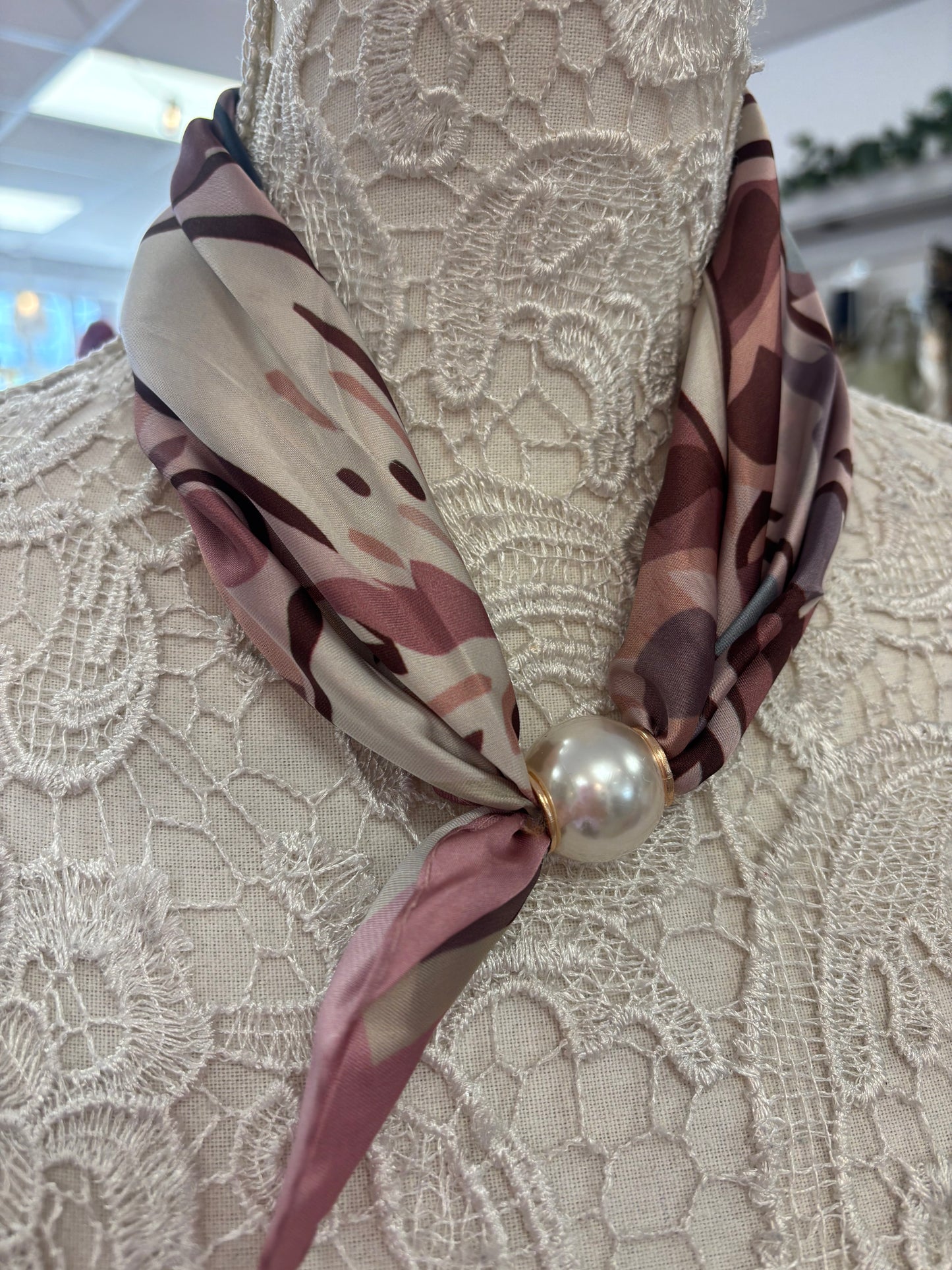 Mila abstract scarf