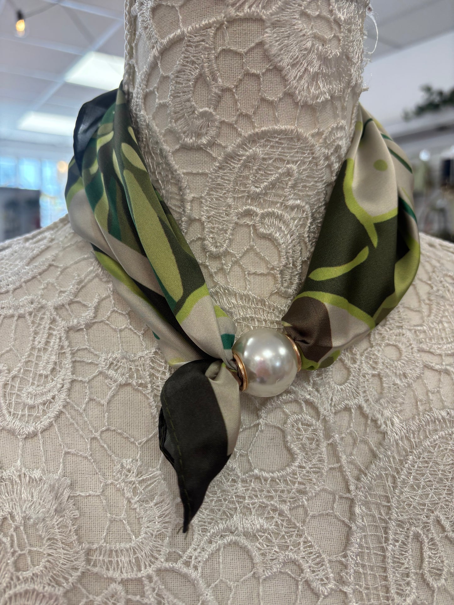 Mila abstract scarf