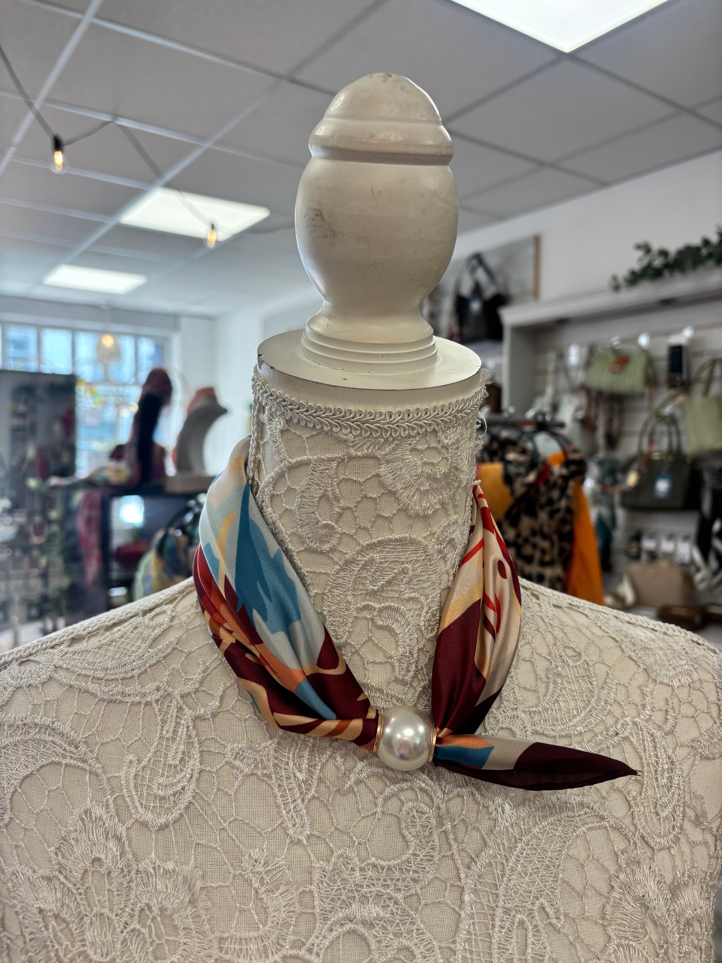 Mila abstract scarf