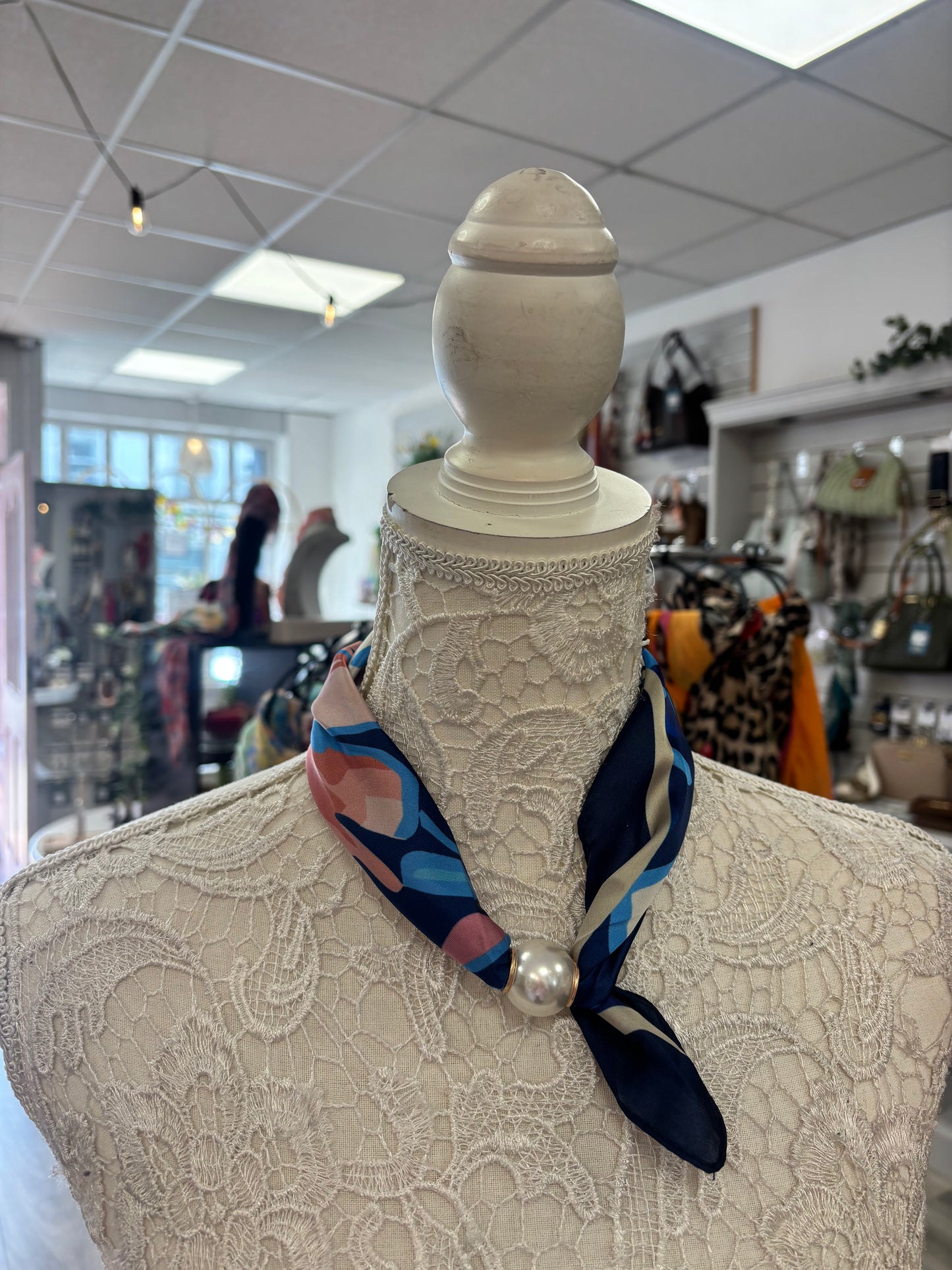 Mila abstract scarf