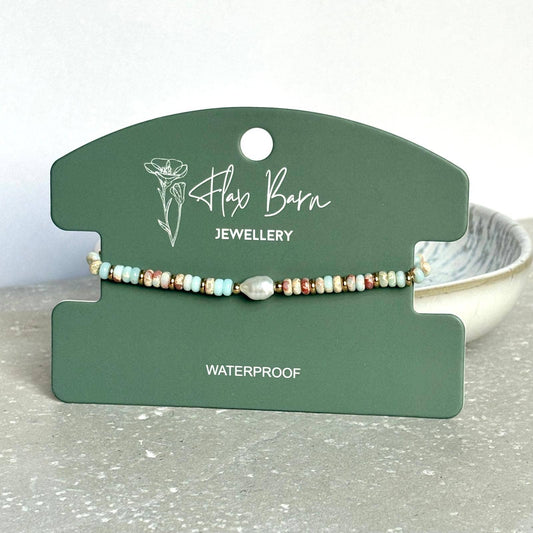 Seaspray Tarnish Resistant Elasticated Sea Spray Bracelet