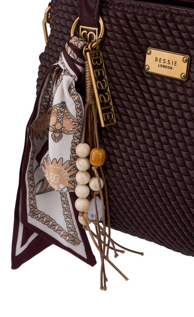 Bobbie BRAIDED EFFECT TOTE