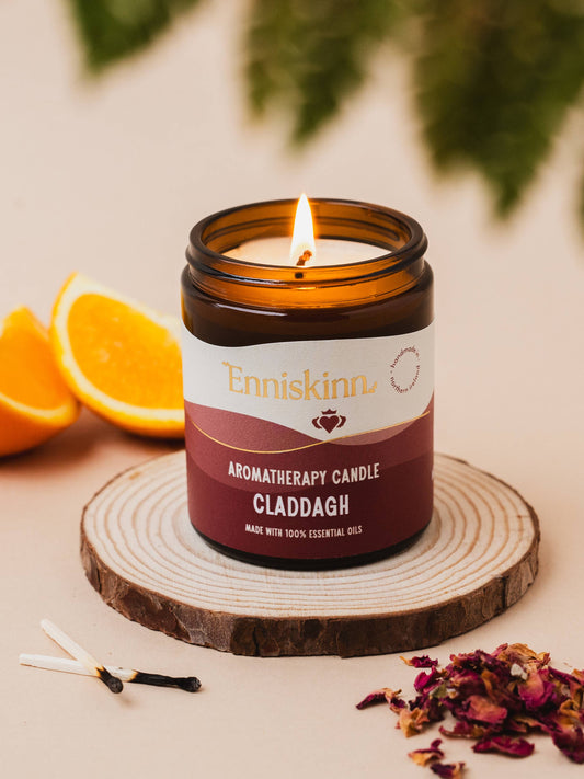 Claddagh Aromatherapy Candle - 100% essential oils