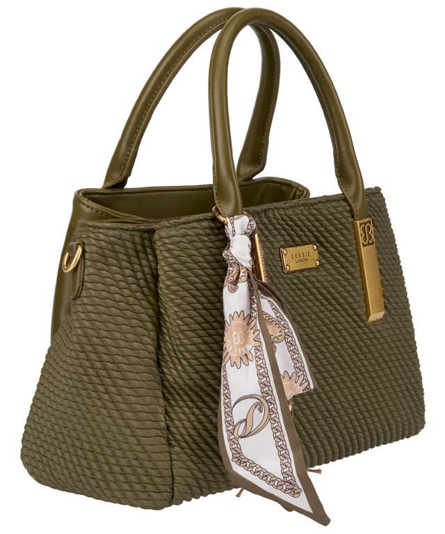 Bobbie BRAIDED EFFECT TOTE