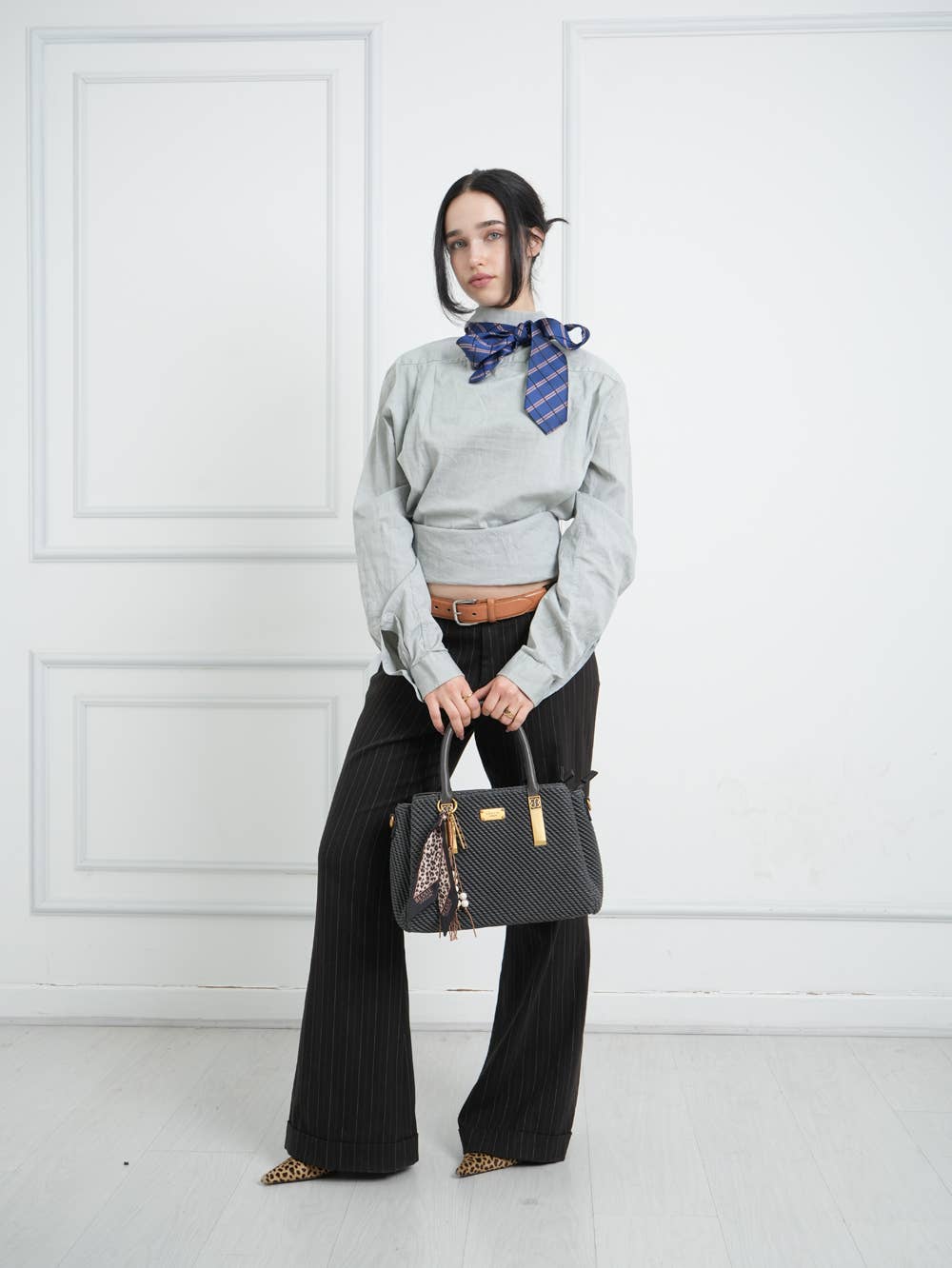 Bobbie BRAIDED EFFECT TOTE