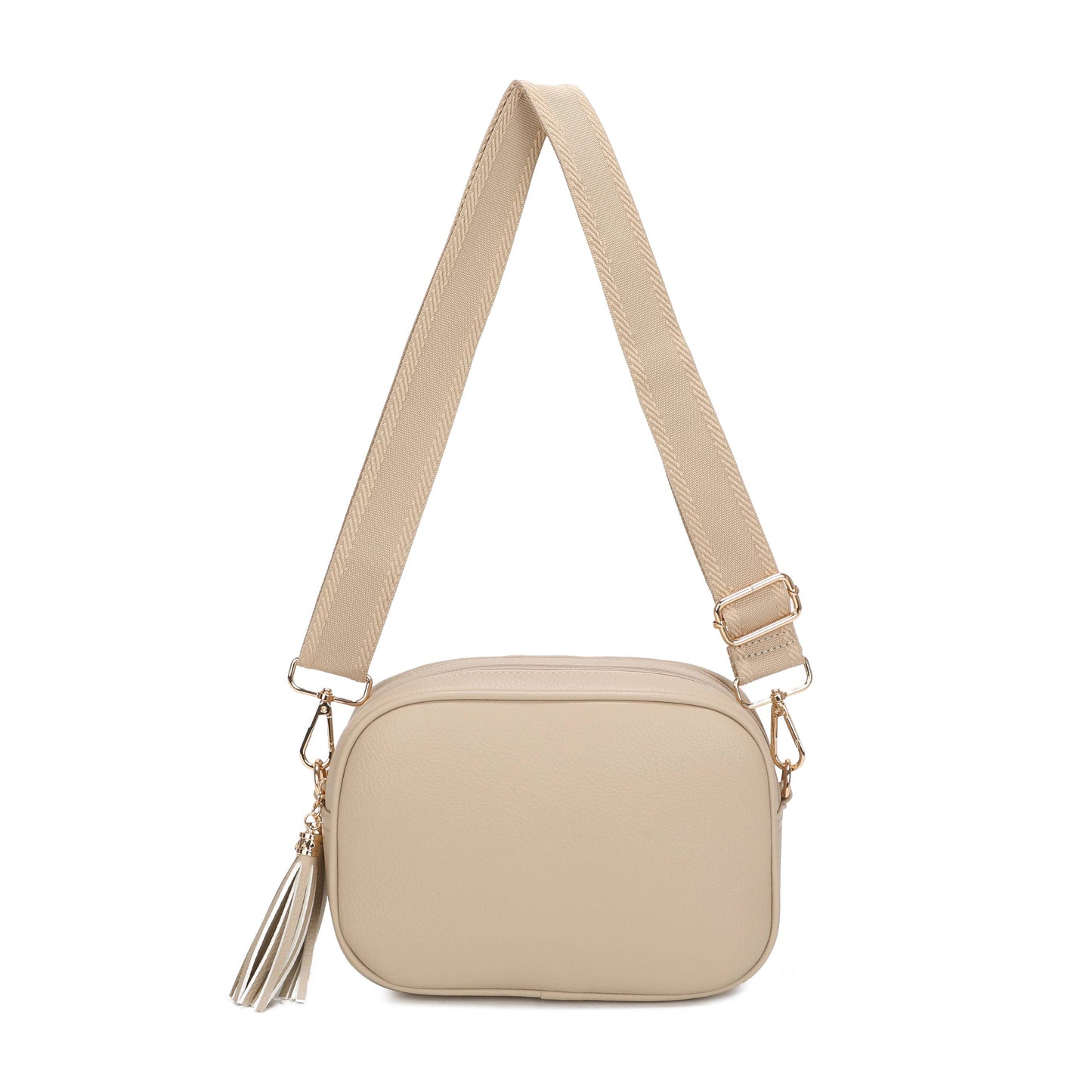 Delta Double zip Crossbody Bag