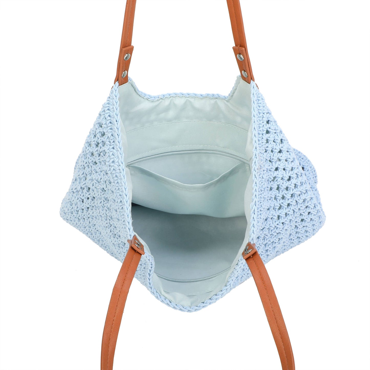 Charlotte Crochet Tote Bag