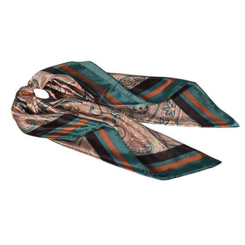 Koda Fashion Geometric Pattern Square Scarf