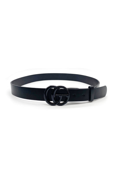 GC Buckle Belt - Black