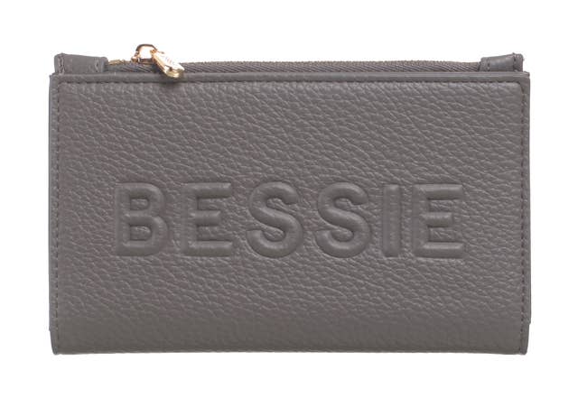 BESSIE EMBOSS LOGO WALLET