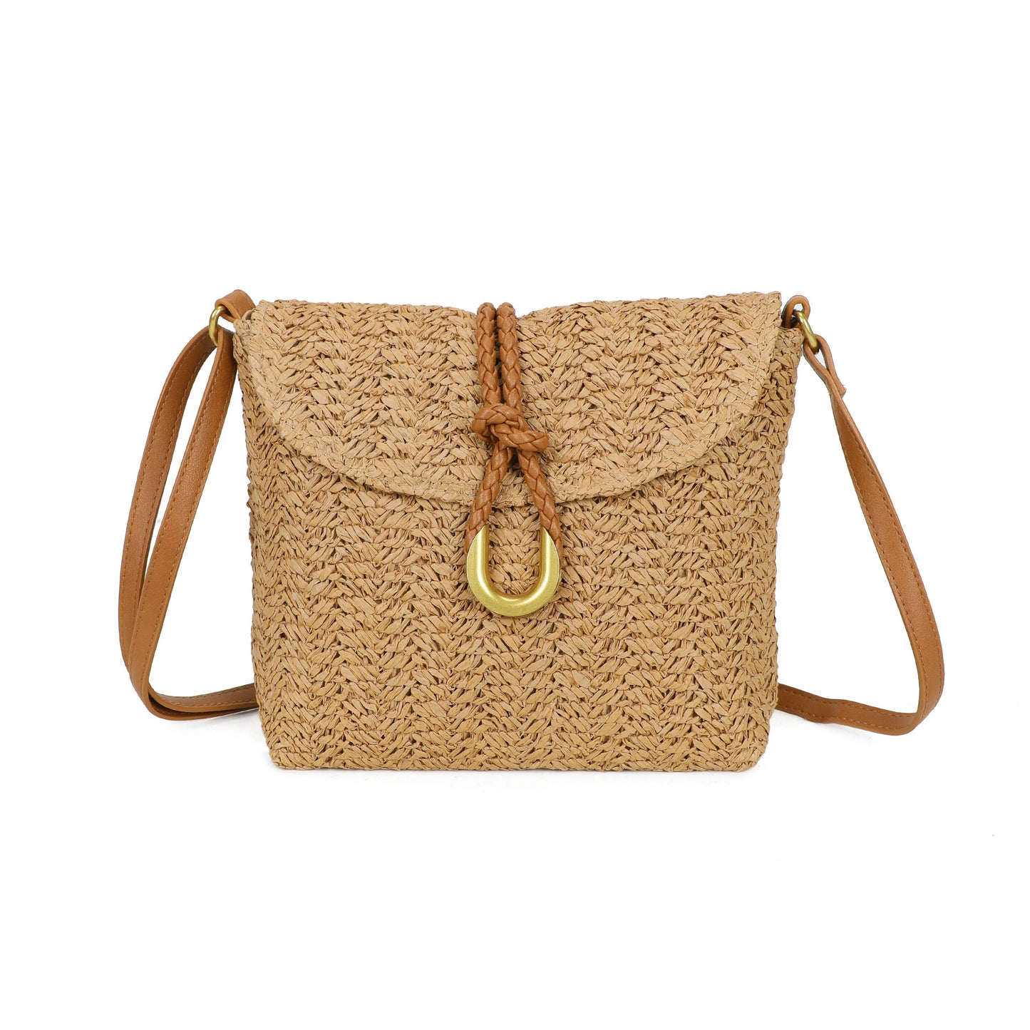 Rita Straw Crossbody Bag