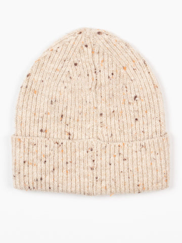 Lainey Beanie Hat - Cream Marl