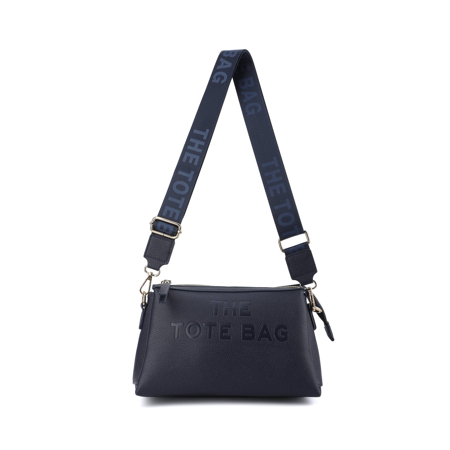 Marco Canvas Strap Zip Top 3 Compartments Crossbody