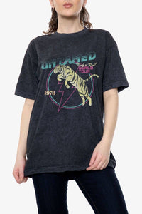 Untamed Tiger Distressed T-Shirt