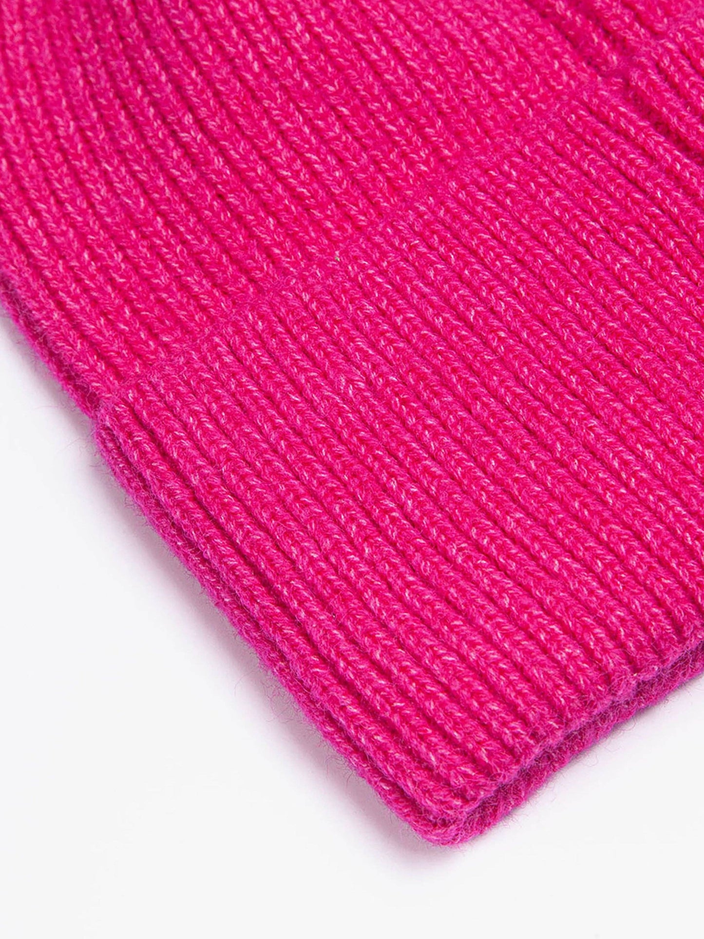 Noelle Beanie Hat - Fuchsia
