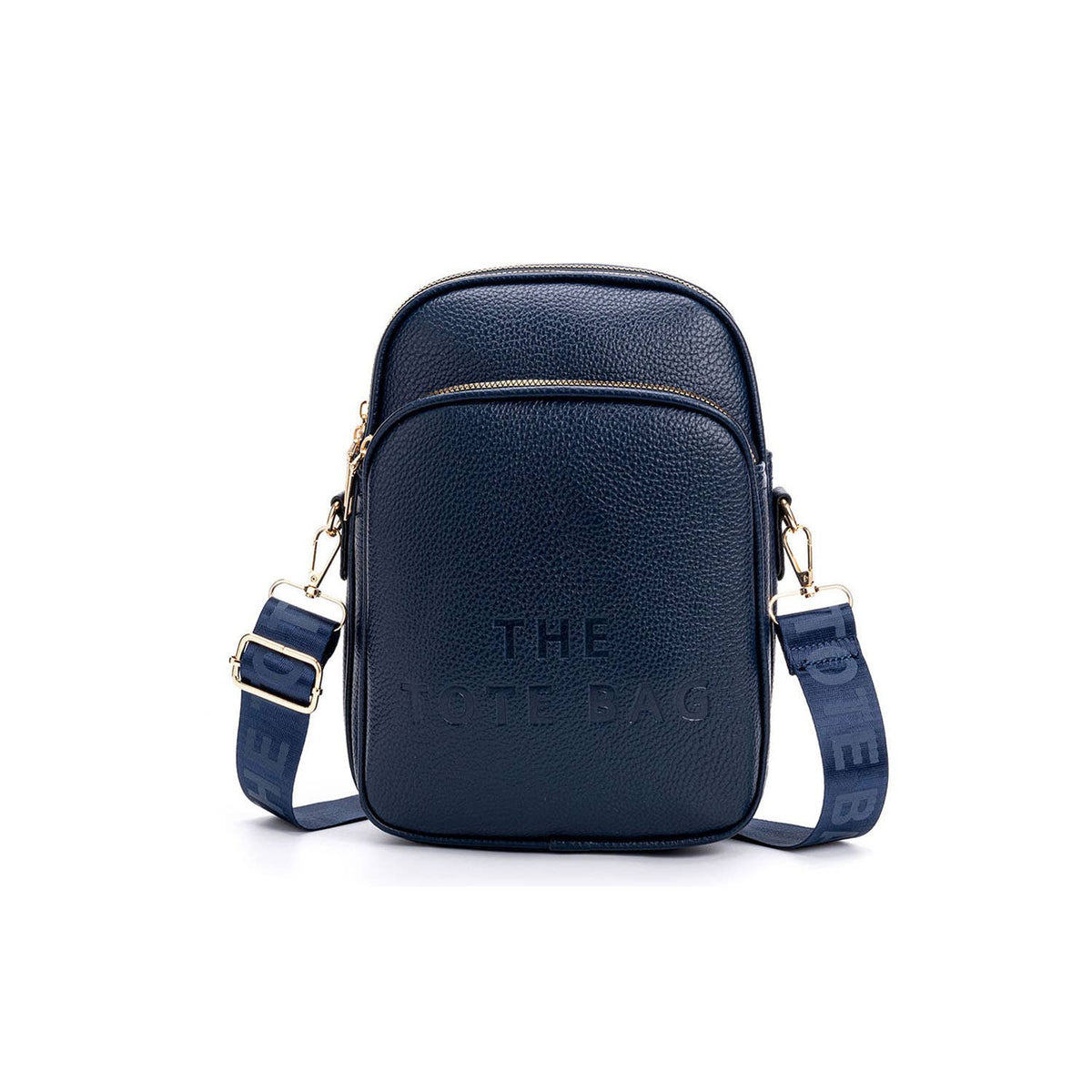 Clara Zip Top 3 Compartments Crossbody Handbag