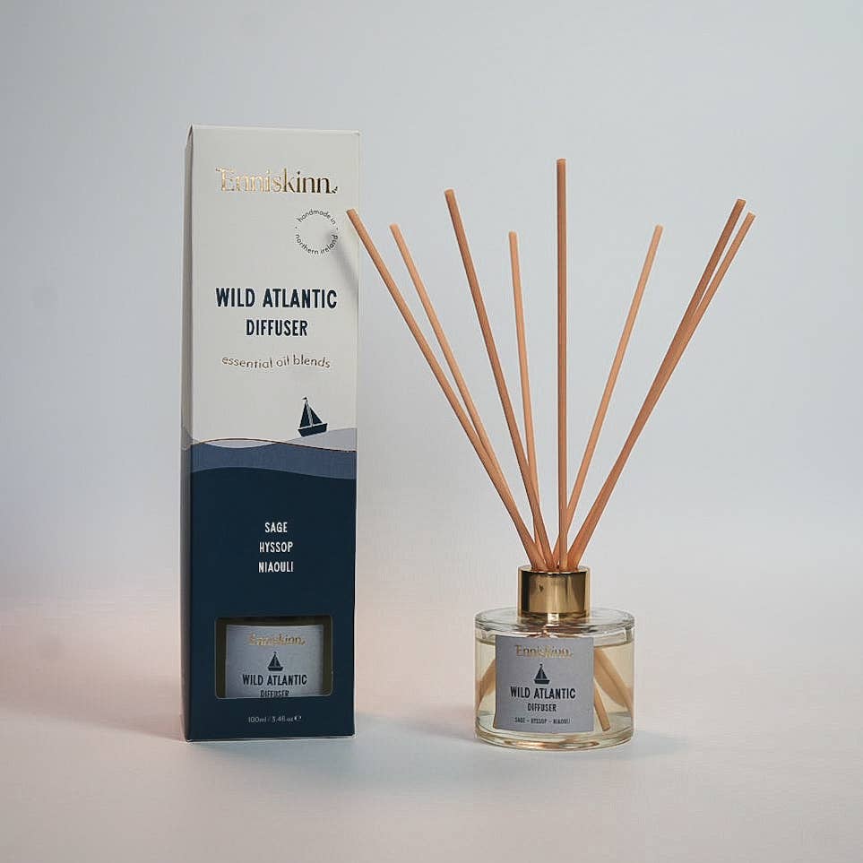 Wild Atlantic - Sage, Hyssop, Niaouli - Reed Diffuser  