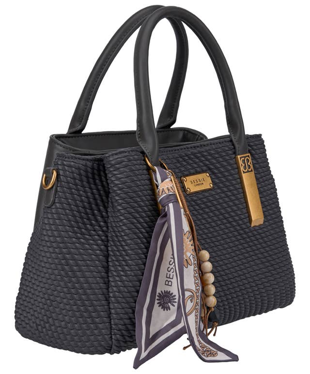 Bobbie BRAIDED EFFECT TOTE