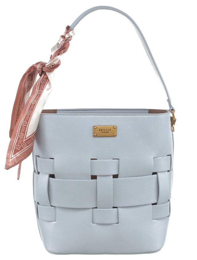 Willow WEAVE 2 IN 1 BUCKET BAG WITH SCARF